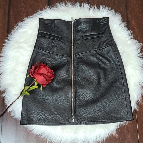 Bershka Dresses & Skirts - Bershka | Faux Leather Skirt